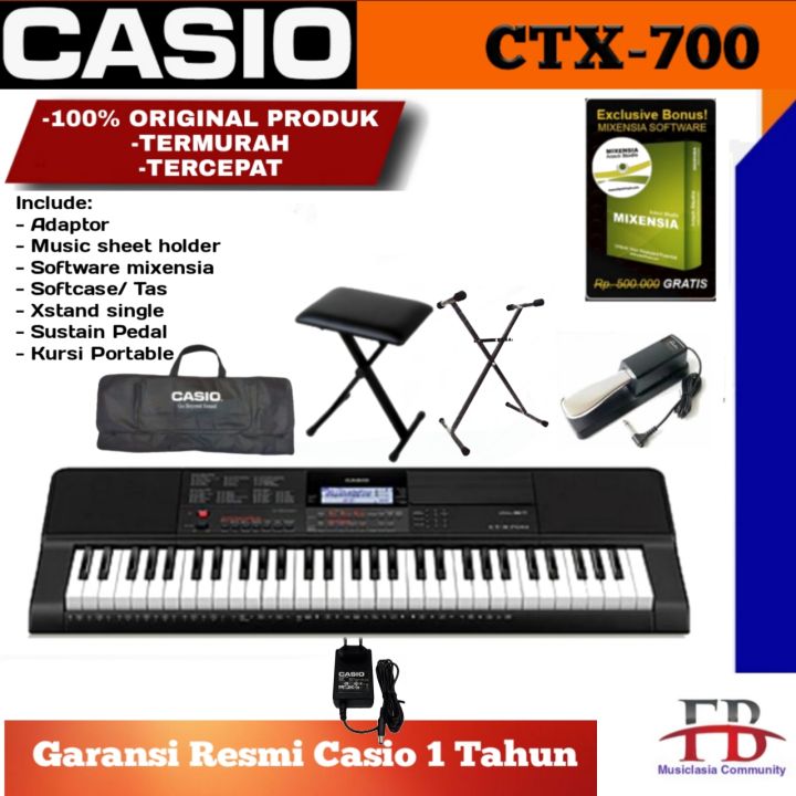 Keyboard Casio CTX 700 / Alat musik Keyboard CTX 700 / CTX700
