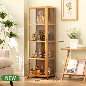 Chalet ตู้โชว์ที่มีบานประตูใส ตู้โชว์กระจกใส ตู้เก็บของ ตู้โชว์วางของ ตู้กระจก ตู้โชว์ ตู้กระจกโชว์ใส ตู้โชว์พลาสติกใส ตู้โชว์โมเดล อะคริลิคตู้อะคริลิคใส ทำโดยไม้ไผ่ธรรมชาติ ทนทาน ของสะสม กันฝุ่นกันความชื้น มีหลากหลายสีและสเปกให้เลือก