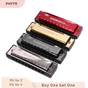 PHYTR HOT 10 Hole Harmonica Mouth Organ Puzzle Musical Instrument Beginner Teaching