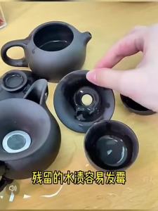 2025 Hộp lưu trữ bộ trà chống bụi có nắp trong suốt lưu trữ trên bàn cà phê lưu trữ tách trà giá lưu trữ ấm trà Kung Fu