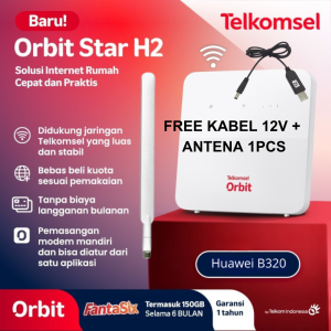 Orbit Star 3 STAR G1 N1 A2 H2 H3 STAR 2 B312 Telkomsel Orbit Modem WiFi 4G 5G Bonus Paket 150GB(25gbx6bln)