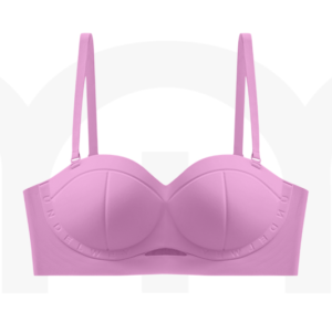 Push-Up Invisible Back Bra Womens Plus Size Anti-Sagging Push-Up Bras Large Breast Support Armpit Fat Control Underwear Brassiere Lingerie