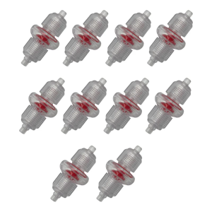 10PCS Unidirectional Air Valves For Fish Tanks Oxygen Pump 3/16Inch Airline Tubing Anti Backflow Check Valves Aquarium Accessories