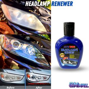 HEADLAMP RENEWAL Car Headlight Polish Headlamp Polish Refurbish Yellowish Removal  CAR CARE