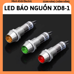 Led báo nguồn XD8-1 vỏ inox 8mmđèn báo kim loạiđèn tín hiệuđèn báo nguồnled kim loạiđèn cảnh báoled đèn báoled nguồnđèn ledđèn báo phađèn báo tủ điện