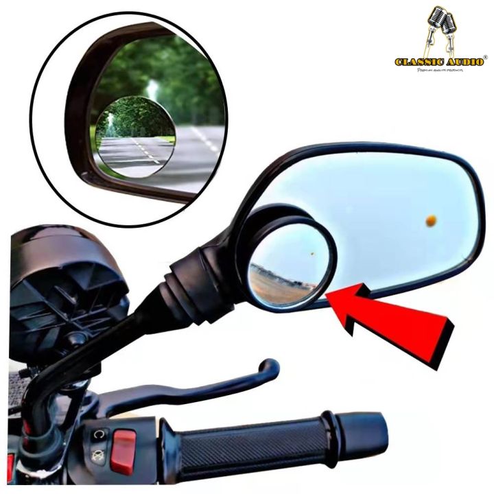 Classic Blind Spot Mirror For Motorcycle/Car (Original)
