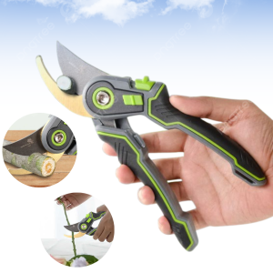 COD KNIFEZER 1025 Gunting Taman Ranting dan dahan bunga Pruning 20mm super tajam Stainless Steel