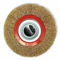 Mata Gerinda Sikat Kawat Plat Diameter 4 Inch/ 100mm Bisa Untuk Menghaluskan Circular Wire brush. 