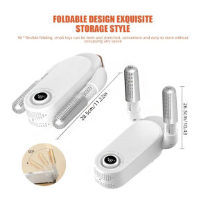 Electric Shoe Dryer Intelligent Timed Shoe Dryer Machine Portable Retractable Glove Dryer Household Folding Ultraviolet Shoe Dryer With 360° Heat Blower 220V Quick Heating Sterilization Deodorant For Sneaker Glove Boots