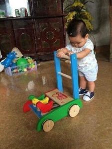 XE GÀ TẬP ĐI - XE TẬP ĐI GỖ HÌNH CON GÀ CHO BÉ- XE ĐẨY THÔNG MINH GIÁ RẺ