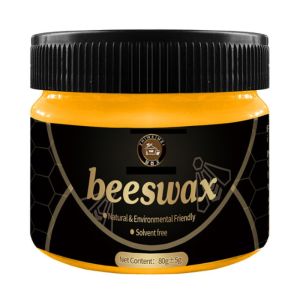 Bee Wax Wood Polish Waterproof Floor Beeswax Natural Traditional Wood Polishing Wax Furniture Wood Floor Wood Cleaning Bee Wax Daily Clean Floor Care