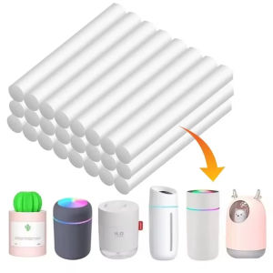 200PCS Humidifier cotton filter refill sponge rod stick for all type air humidifier Automatic Aroma Diffuser reed diffuser Mosquito repellent accessory humidifier cotton filter refill sponge rod stick for all type air humidifier