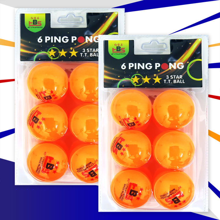 3Star Table Tennis Balls / Ping Pong Balls (12 or 24) W/O Table Tennis