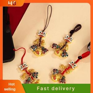 HB Fortune God Keychain Bag Accessories Versatile Party Favors Hanging Pendant Chinese Style Decorations