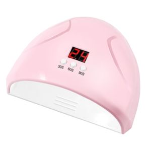Pengering Kutek Kuku Lampu UV LED Mini Otomatis 36 Watt Profesional Salon Pedicure Manicure SPA Charger/Curing Cordless UV Led Rechargeable Sun Light Phototherapy Machine Nail Dryer Lamp for Nails