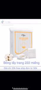 Bông tẩy trang  lameila 222 miếng