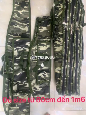 BAO ĐỰNG CẦN CÂU 3 NGĂN TỪ 80CM ĐẾN 1M2 ( HÀNG VIỆT NAM CHẤT LƯỢNG CAO )