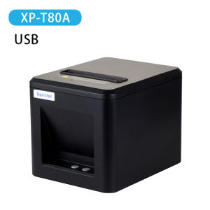 Xprinter รุ่น XP-T80B USB+LAN เครื่องพิมพ์ใบเสร็จ 80 mm เครื่องพิมพ์สลิปความร้อน ไม่ต้องเติมหมึก XP-A160H