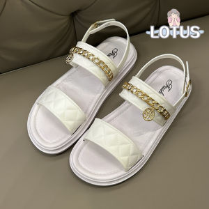 LOTUS Sandals  For Women Outer Wear Lace-Up Korean Fashion Footwear Versatile Ladies (DAVAO)