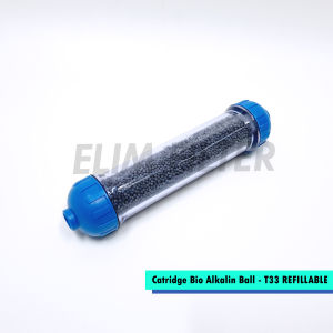 ELIM Filter - Catridge Alkaline Ball - T33 Refillable / Reserve Osmosis