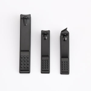 Gunting Kuku Jepang Jumbo Besar Super Tajam Baja Tahan Karat Profesional / Gunting Kuku Stainless Hitam / Gunting Kuku Baja Hitam L01