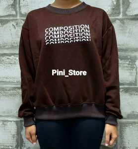 Sweater Anak Tanggung All Size 12-18 Tahun Motif Composition