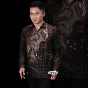 Kemeja batik dewasa lengan panjang dan pendek bahan katun premium motif terbaru