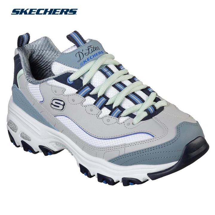 Skechers d'lites hot sale blue