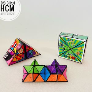 [HOT - NHIỀU MẪU] Đồ chơi trẻ em khối rubik ma thuật 3D biến hình sáng tạo rubic magic cube hình học từ tính lập phươn