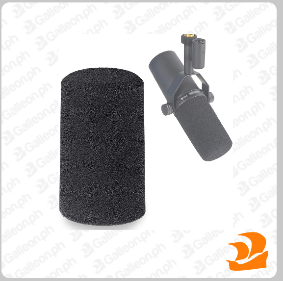 SM7B Windscreen Mic Pop Filter Foam Cover Compatible with Shure SM7B