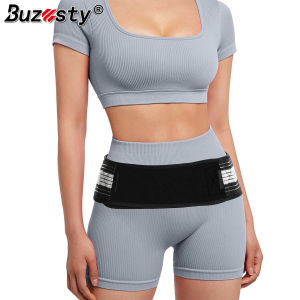 Buzesty เข็มขัด Relief Sciatica อุปกรณ์บรรเทาที่รัดหลังและ SI เข็มขัดซัพพอร์ทหลังปรับร่วมสนับสนุนสำหรับอาการปวด Sciatic ผู้ชาย & ผู้หญิงห่อรัดสะโพก