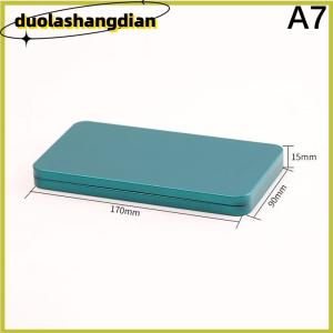 [Duola] Paper Money Holder Tinplate Currency Tray Small Metal Cash Storage Box Convenient Money Protector Case Organization