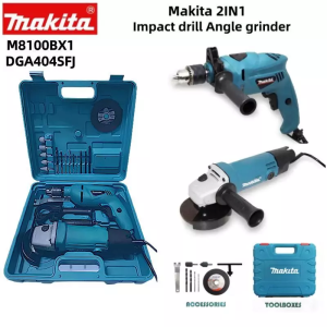 Makita 2in1  Angle Grinder & Impact/Hammer Drill