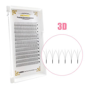 Lashes Premade Volume Fans Long Stem 3d Lash 8-15mm Russian Volume Pre made Lash Extension Faux Mink Eyelash Extensions