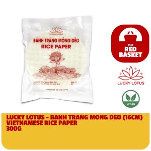 LUCKY LOTUS – BANH TRANG VIETNAMESE RICE PAPER 16CM X 1PC