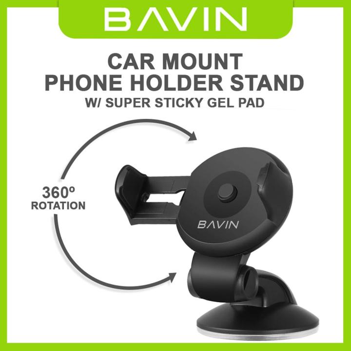 BAVIN AL599 360 Degree Rotation Car Mount Phone Holder Stand w/ Multi