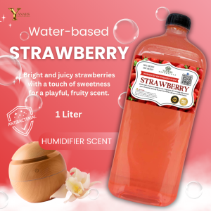 Strawberry Scent 1L Water Based Essential Oil Fragrance for Humidifier Air Freshener & Linen Spray