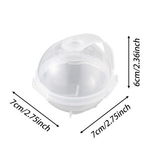 [อบอุ่นสบาย] 10ชิ้นเครื่องทำลูกบอลน้ำแข็งนำมาใช้ใหม่ได้อย่างรวดเร็ว DIY วิสกี้ลูกบาสก์ทรงกลมน้ำแข็งแถบถาดห้องครัว