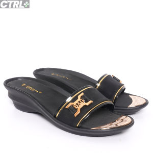 Sendal Wanita Kekinian Sandal Wedges Wanita Sandal Kondangan RJ01