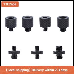【Local shipping】 3 8 to 1 4 Male to Female Thread Screw Mount Adapter Tripod Plate Screw Mount