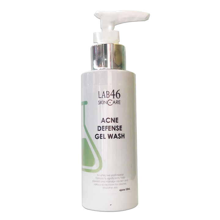 Lab46 Lab 46 Skin Care Acne Defense Gel Wash 120ml manage oily skin and ...