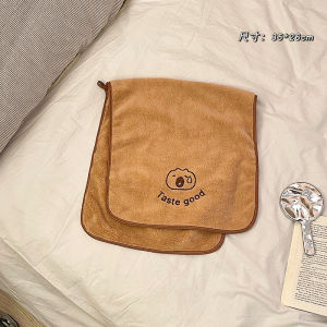 Dễ thương capabala Sling VÁY TẮM vest phong cách mùa hè nước hấp thụ nhanh chóng làm khô Khăn tắm gia dụng cho nữ khăn mũ khô tóc