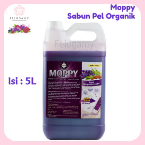 Sabun Pel Pembersih Lantai Organik Wangi Lavender Sereh Fason Moppy 990ml 900ml 900 ml 5L 5 L