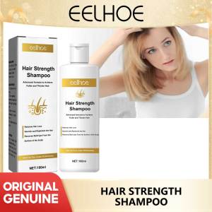 Eelhoe Hair Growth Shampoo Hairs Thinning Treatment Regrowth Thickening Effective Baldness Repair Anti Hair Loss Shampoo Prevent Hair Loss Nourish Scalp Relieve Itching Anti Dandruff Repair Damaged Smoothing Hair Care