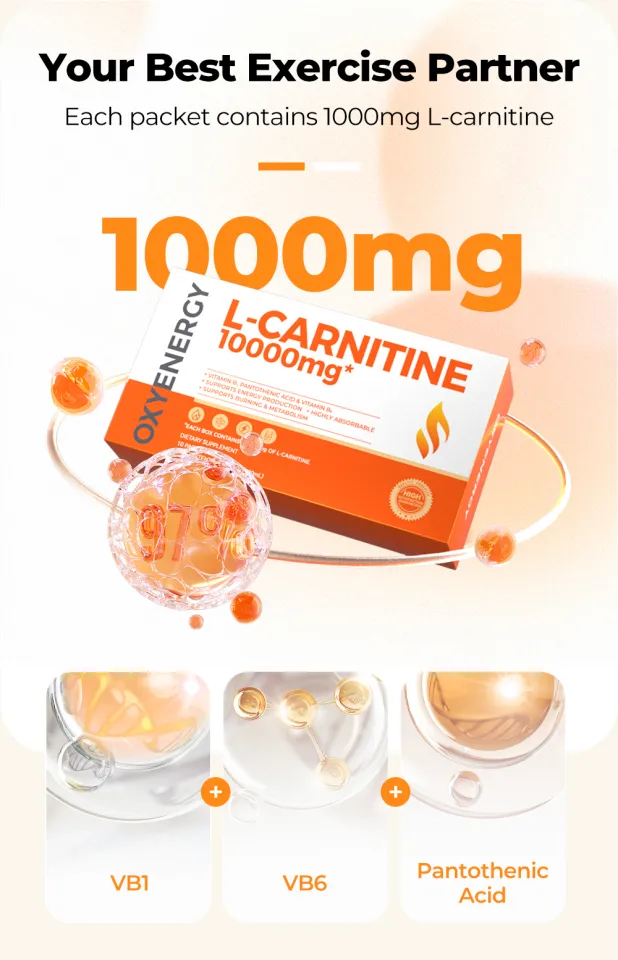 oxyenergy l carnitine Creatine Travel Packs, 4-in-1 Creatine Matrix for Strength, Power & Workout Recovery, Sugar-Free Single-Serve Powder,30 PACKS OXYENERGY C Ph en L-carnitine2g*10