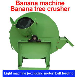 Banana Tree Cutting Machine Banana Tree Domestic Chicken Duck Goose Breeding Banana Shredder