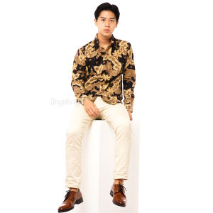 Jayabaya Batik Ghassan Kemeja Batik Katun Lengan Panjang