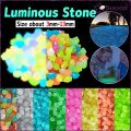 Suomi 3-13mm Luminous Sand Stone Glow In Dark Home Pebbles Stone Path Outdoor Yard Fish Tank Decorations. 