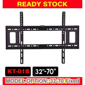 Universal Tilt/Adjustable TV Wall Mount Bracket for Enhanced Viewing Comfort and Customized Display Angles Compatible with a Wide Range of TVs.