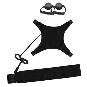 SERAPHYXO Có thể điều chỉnh Bộ dụng cụ tập bóng chuyền Độ co giãn Cải thiện kỹ năng rê bóng Dụng cụ luyện đinh bóng chuyền Bền Sáng Tạo Dây tập bóng hồi phục Ngoài trời